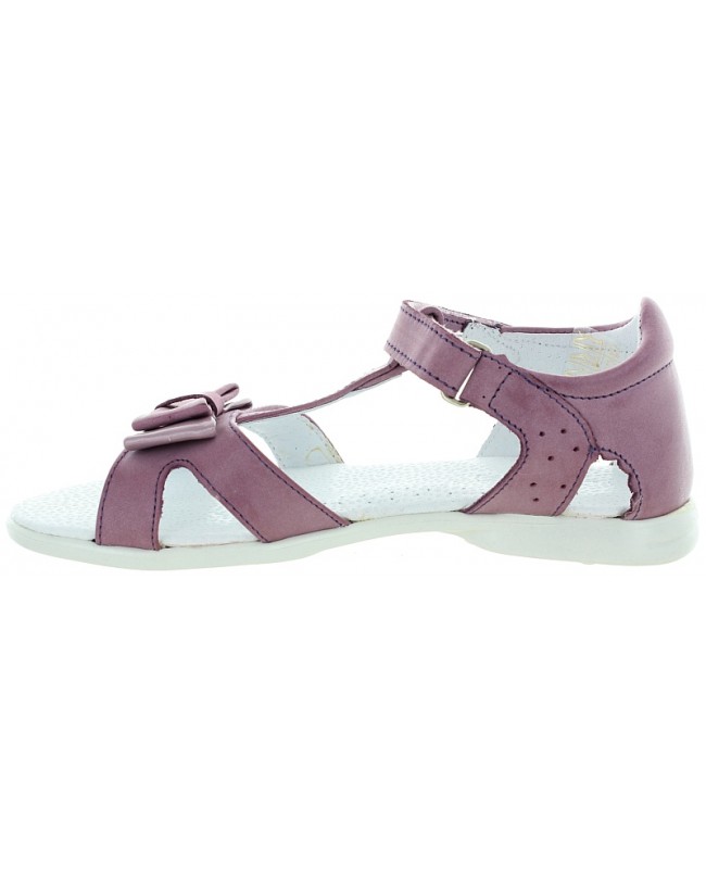 Sandals with high closed back for girls 