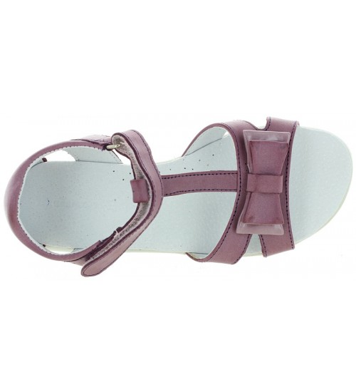 Sandals with high closed back for girls 