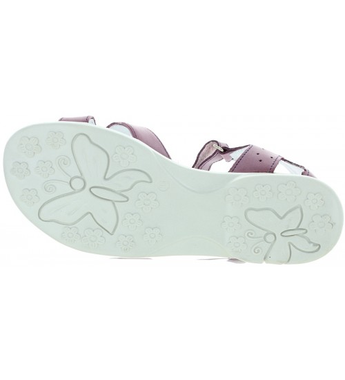 Sandals with high closed back for girls 