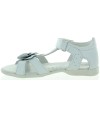 Leather sandals for pigeon toed child 