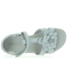 Leather sandals for pigeon toed child 