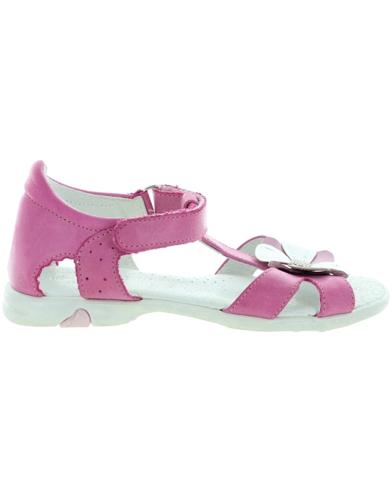 Narrow foot girls closed heel sandals with high arches