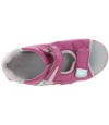 Pink sporty closed heel sandals for kids for Summer