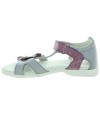 Closed back girls sandals with proper support 