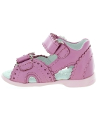 Ankle high top sandals for a baby