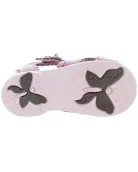 Ankle high top sandals for a baby