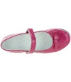 Pink patent leather shoes for girls with good arches