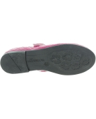 Pink patent leather shoes for girls with good arches