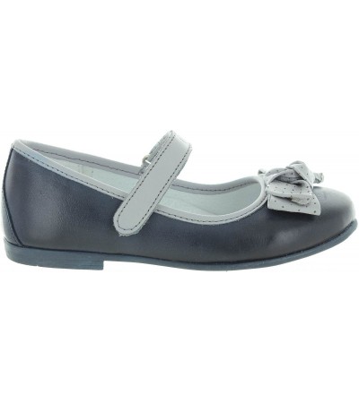 Shoes for toddler in blue leather with arch 