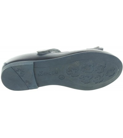 Shoes for toddler in blue leather with arch 
