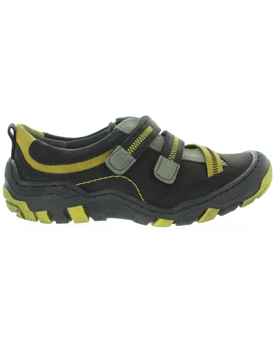 Ankles collapsing sturdy heel support black boys shoes