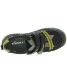 Ankles collapsing sturdy heel support black boys shoes