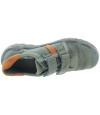 Flat feet gray sneakers for boys with arches