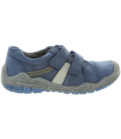 European blue sneakers for boys with flat feet
