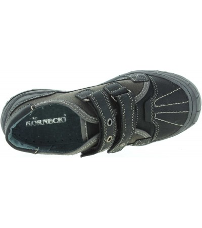 Boys with high instep double wide shoes 