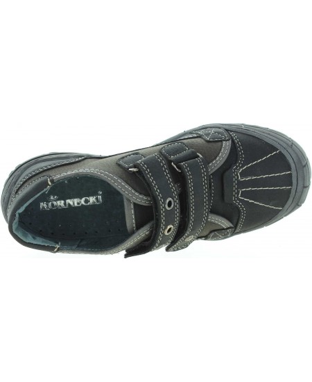 Boys with high instep double wide shoes 