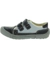 Extra wide boys leather shoes with high arch