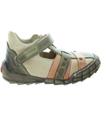 Walking leather wide high instep baby boys shoes