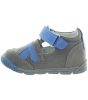 Gray baby boys weak ankles shoes with arches 