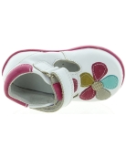 Weak ankles pigeon toe corrective baby white sandals