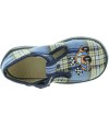 Ankle support canvas house shoes for baby