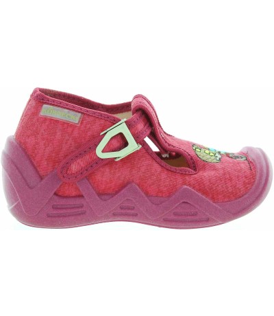 Wide feet and high instep pink baby house shoes