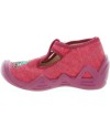 Wide feet and high instep pink baby house shoes