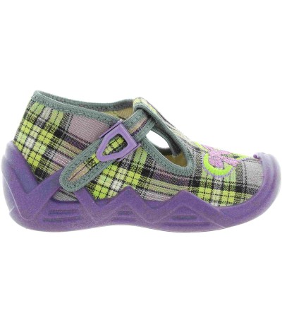 Baby girls walker canvas ortho slippers