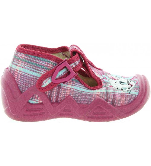 House slippers for girls tiptoeing