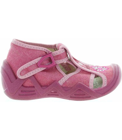 Pink ortho slippers for girls with proper arch support