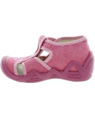 Pink ortho slippers for girls with proper arch support