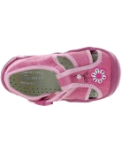 Pink ortho slippers for girls with proper arch support