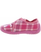 Foot correction pink canvas house shoes
