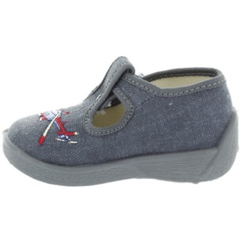 Foot turn house slippers for a boy