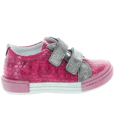 Pink walkers for girls with wide toe box and high instep