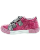 Pink walkers for girls with wide toe box and high instep