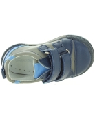 Baby deer blue walking shoes for baby