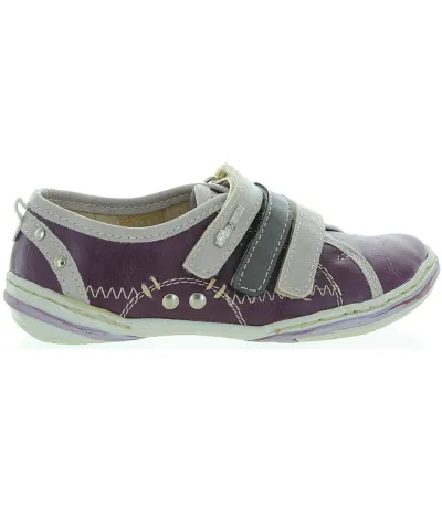 Optimal arch purple sneakers for girls