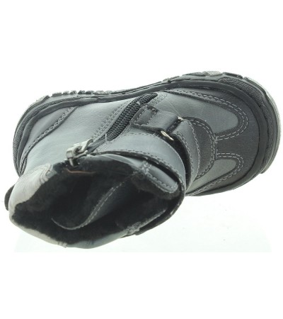 Toddler with ankle support snow boots 