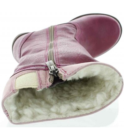 Pink snow boots for girls with problem feet