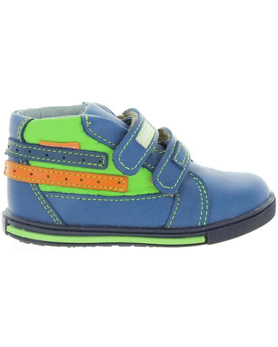 Soft leather baby blue shoes 