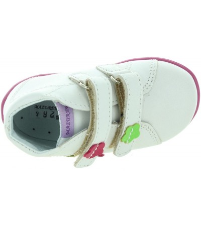 Leather ankle tops for babies