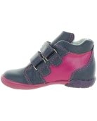 Genuine ortho girls soft leather boots for children