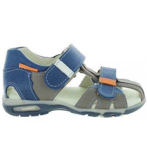 High arch toddler leather summer shoes
