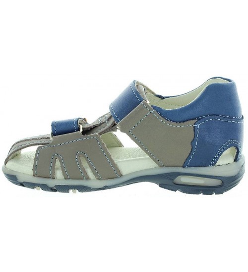 High arch toddler leather summer shoes