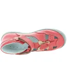 Closed toe sandals high tops in orange girls 