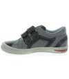 Narrow instep gray teen shoes with arches