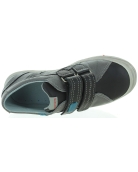Narrow instep gray teen shoes with arches