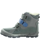 Alleviated ankles pronation winter boots for boys in gray leather 