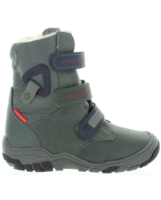 Light weight leather snow boots for kids 